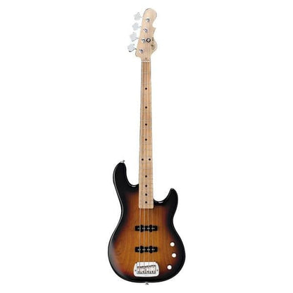 G&L Bass Guitars 3 Tone Burst - Maple Fingerboard G&L JB2 Tribute Series 4 String Bass Guitar