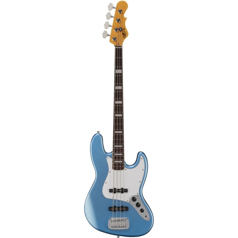 G&L Bass Guitars Lake Placid Blue G&L JB Tribute Series 4 String Bass Guitar - Lake Placid Blue
