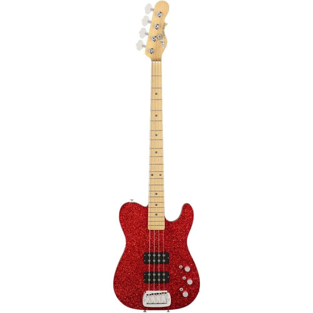 G&L Bass Guitars Red G&L ASAT Tom Hamilton Signature 4 String Electric Bass Guitars