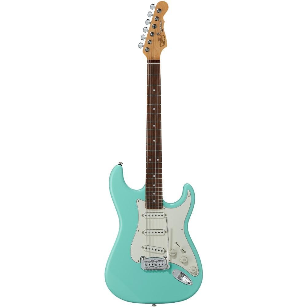 G&L Electric Guitars Surf Green G&L Fullerton Deluxe Legacy Electric Guitars