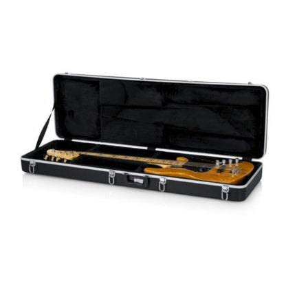 gator bass guitar gig bags gator gc guitar series bass guitar deluxe molded case - black