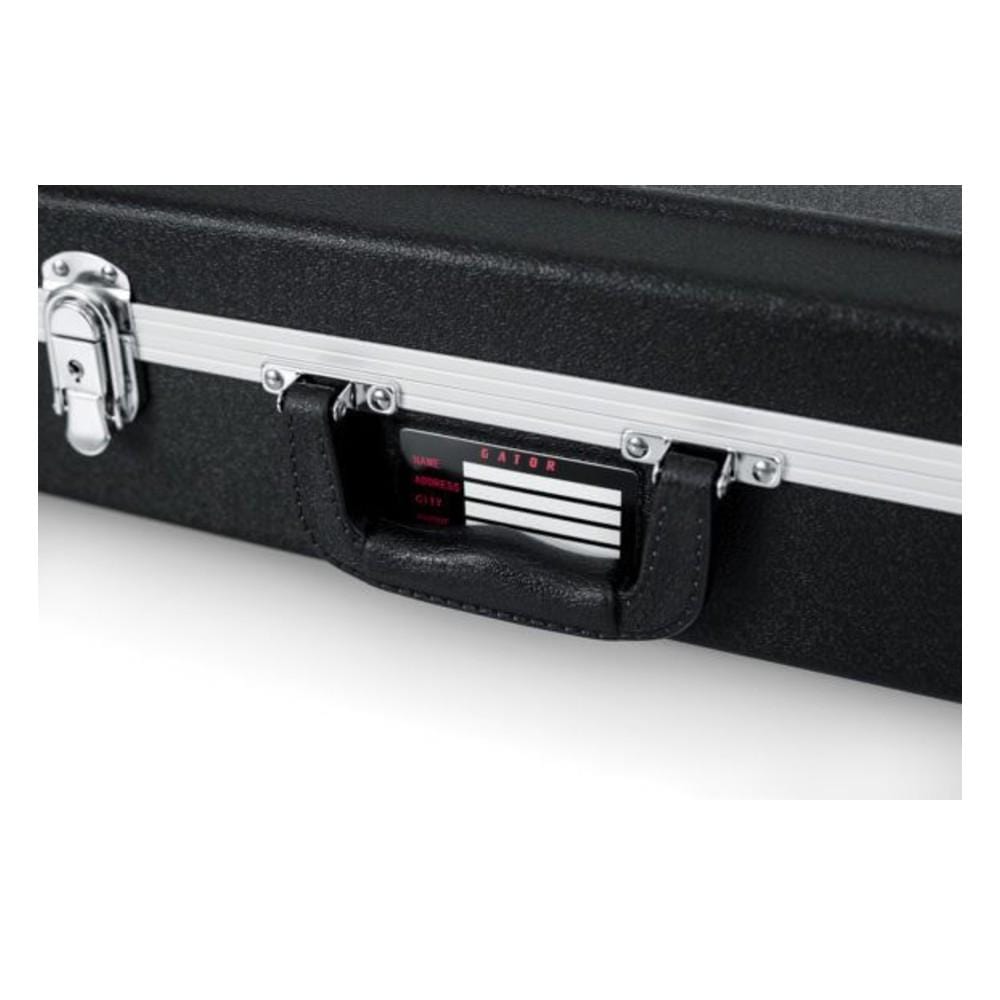 gator bass guitar gig bags gator gc guitar series bass guitar deluxe molded case - black