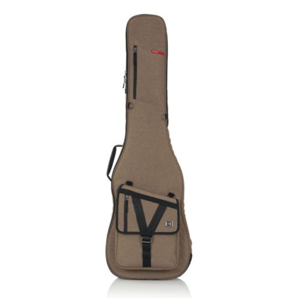 Gator Bass Guitar Gig Bags Tan Gator GT BASS Transit Series Bass Guitar Bag