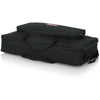 Gator DJ Bags & Cases Gator GK-2110 22.5x11.5x4 Inch Micro Keyboard/Controller Gig Bag- Black