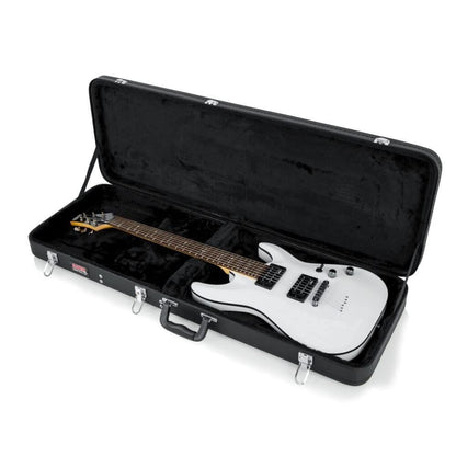 Gator Electric Guitar Cases Gator GWE-ELEC Hard Shell Wood Electric Guitar Case- Black