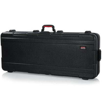 gator keyboard cases gator gtsa-key61 tsa series 61-note keyboard case with wheels
