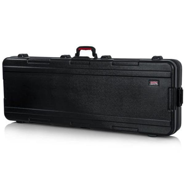 gator keyboard cases gator gtsa-key76 tsa series 76-note keyboard case with wheels