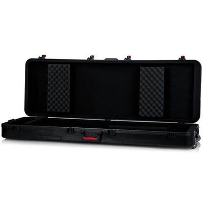 gator keyboard cases gator gtsa-key88 molded 88-note keyboard case with wheels