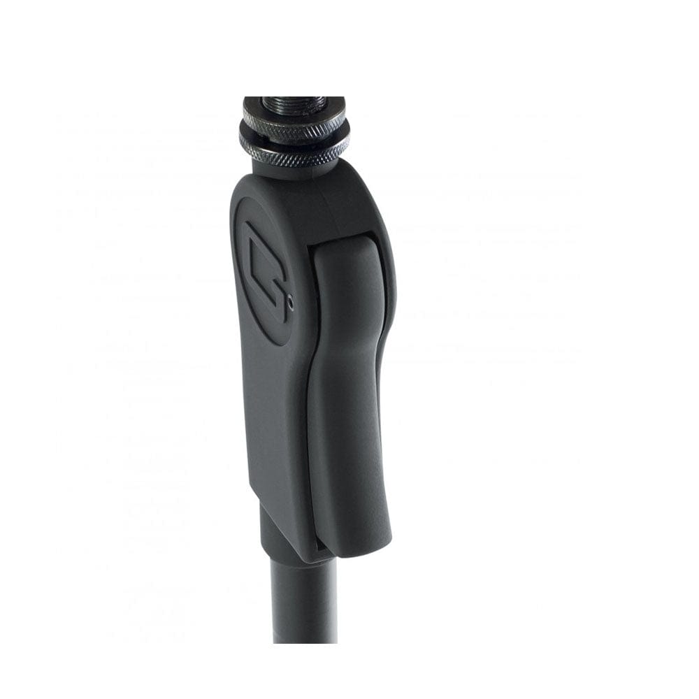 gator microphone stands black gator frameworks gfw-mic-1201 12" roundbase microphone stand     