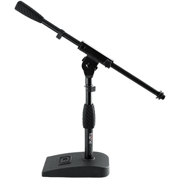 gator microphone stands gator frameworks gfw-mic-0821 bass drum and amp mic stand with single section boom