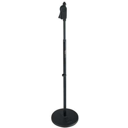 gator microphone stands gator frameworks gfw-mic-1000 10 inch roundbase mic stand with standard twist clutch