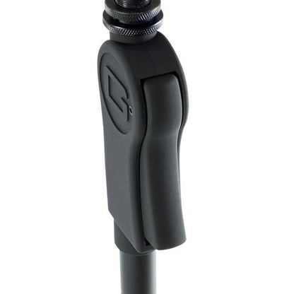 gator microphone stands gator frameworks gfw-mic-1000 10 inch roundbase mic stand with standard twist clutch