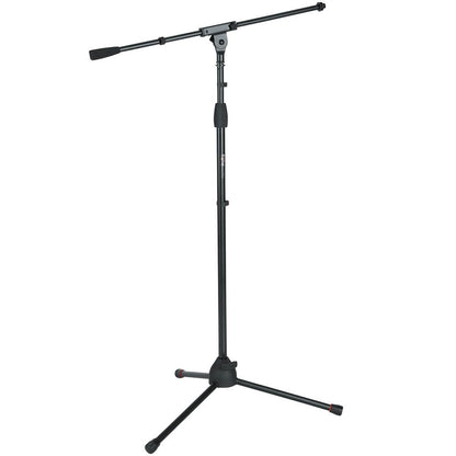 gator microphone stands gator frameworks gfw-mic-2010 tripod mic stand with standard twist clutch and single section boom