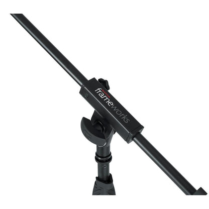 gator microphone stands gator frameworks gfw-mic-2010 tripod mic stand with standard twist clutch and single section boom