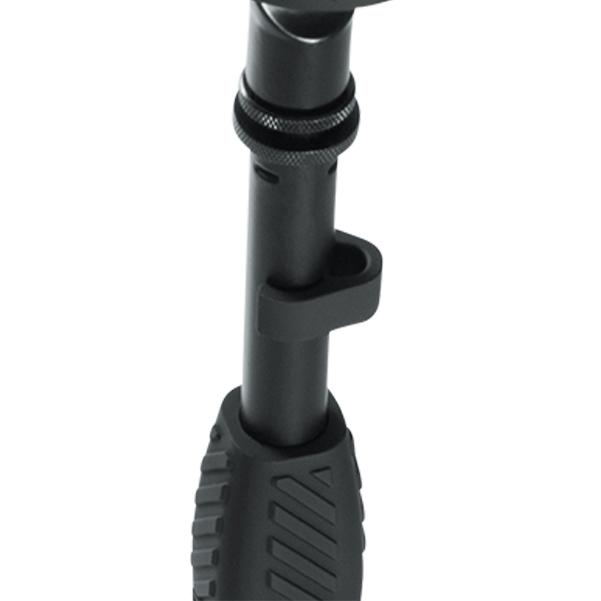 Gator Microphone Stands Gator Frameworks GFW-MIC-2100 Tripod Mic Stand with Deluxe One-Handed Clutch