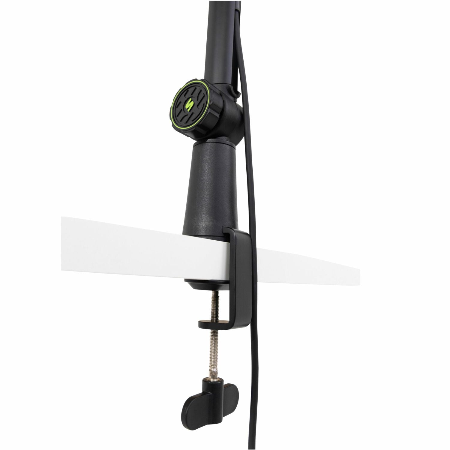 Gator Microphone Stands Gator Shure Desk-Mounted Articulating Boom Arm Microphone Stand