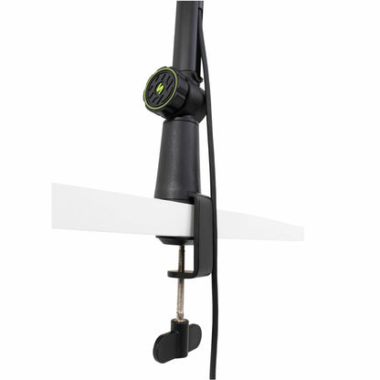 Gator Microphone Stands Gator Shure Desk-Mounted Articulating Boom Arm Microphone Stand