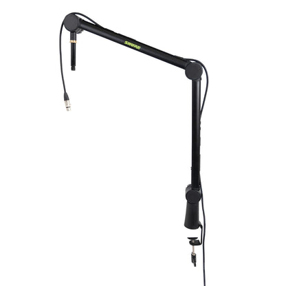 Gator Microphone Stands Gator Shure Desk-Mounted Articulating Boom Arm Microphone Stand