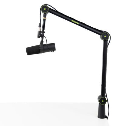 Gator Microphone Stands Gator Shure Desk-Mounted Articulating Boom Arm Microphone Stand