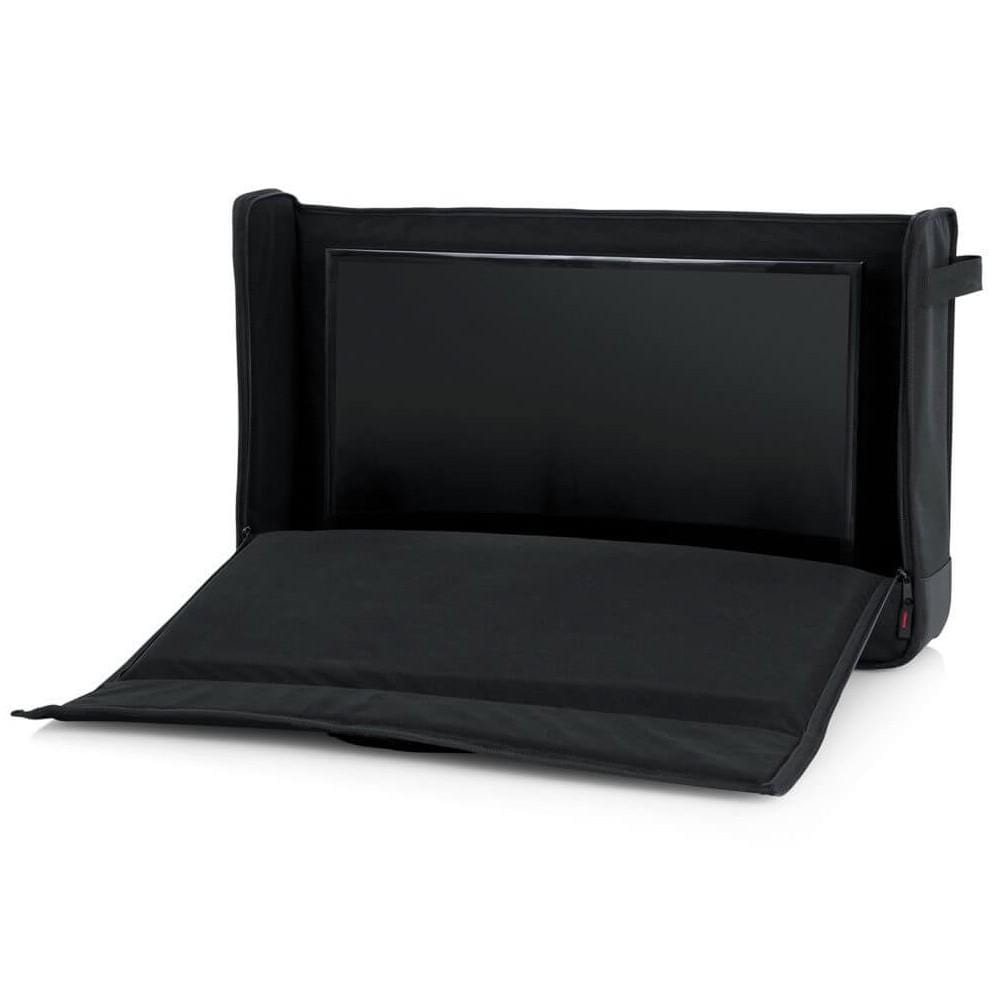 gator other cases and gigbags gator g-lcd-tote-md medium padded lcd nylon carry tote bag- black