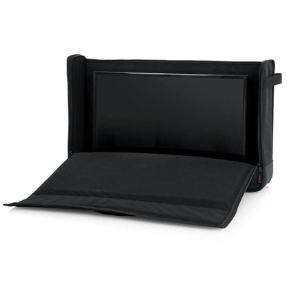 gator other cases and gigbags gator g-lcd-tote-md medium padded lcd nylon carry tote bag- black