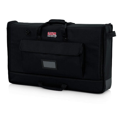 gator other cases and gigbags gator g-lcd-tote-md medium padded lcd nylon carry tote bag- black