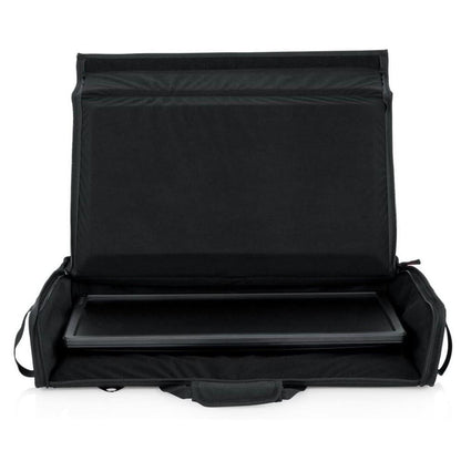 gator other cases and gigbags gator g-lcd-tote-sm small padded lcd nylon carry tote bag- black