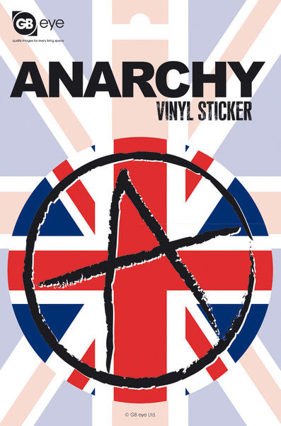 gb eye posters anarchy flag sk0048 vinyl sticker