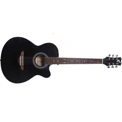 GC Acoustic Guitars Black GC 39C Acoustic Guitar