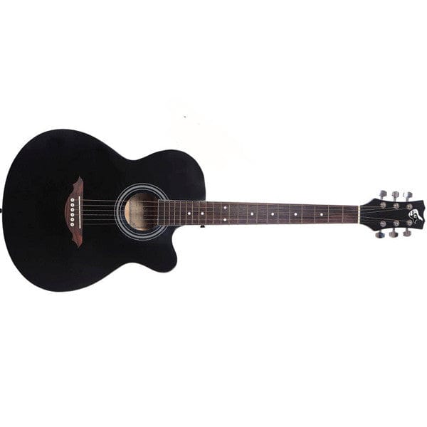 GC Acoustic Guitars Black GC 39C Acoustic Guitar