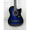 GC Acoustic Guitars GC 38C Acoustic Guitar with Truss Rod and Bag - Blue Burst - Open Box B Stock