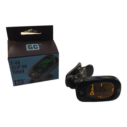 GC Tuners GC T-46 Clip On Tuner