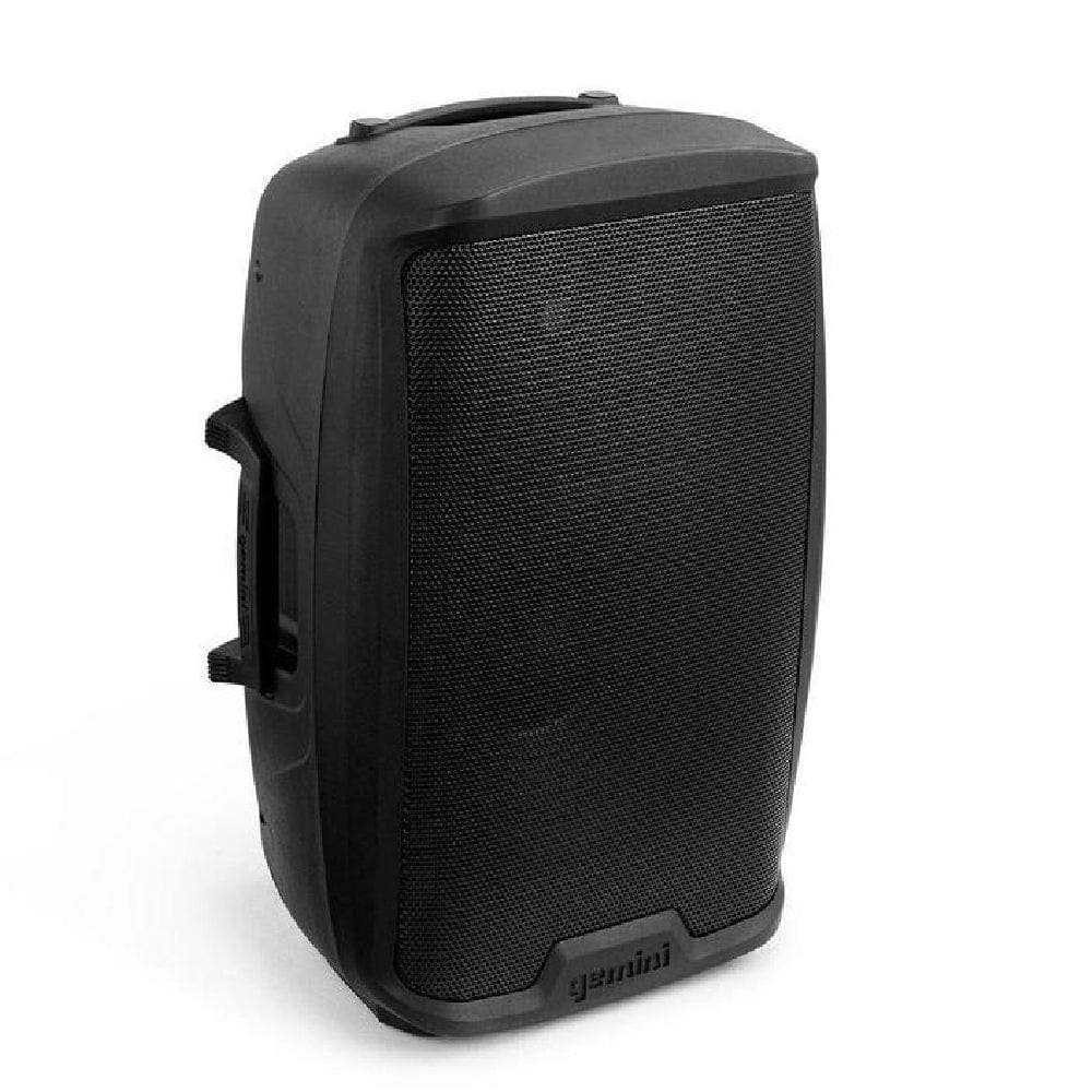 Gemini Active PA Speakers Black Gemini AS-2112P 1500 Watt Active 12” Loudspeaker