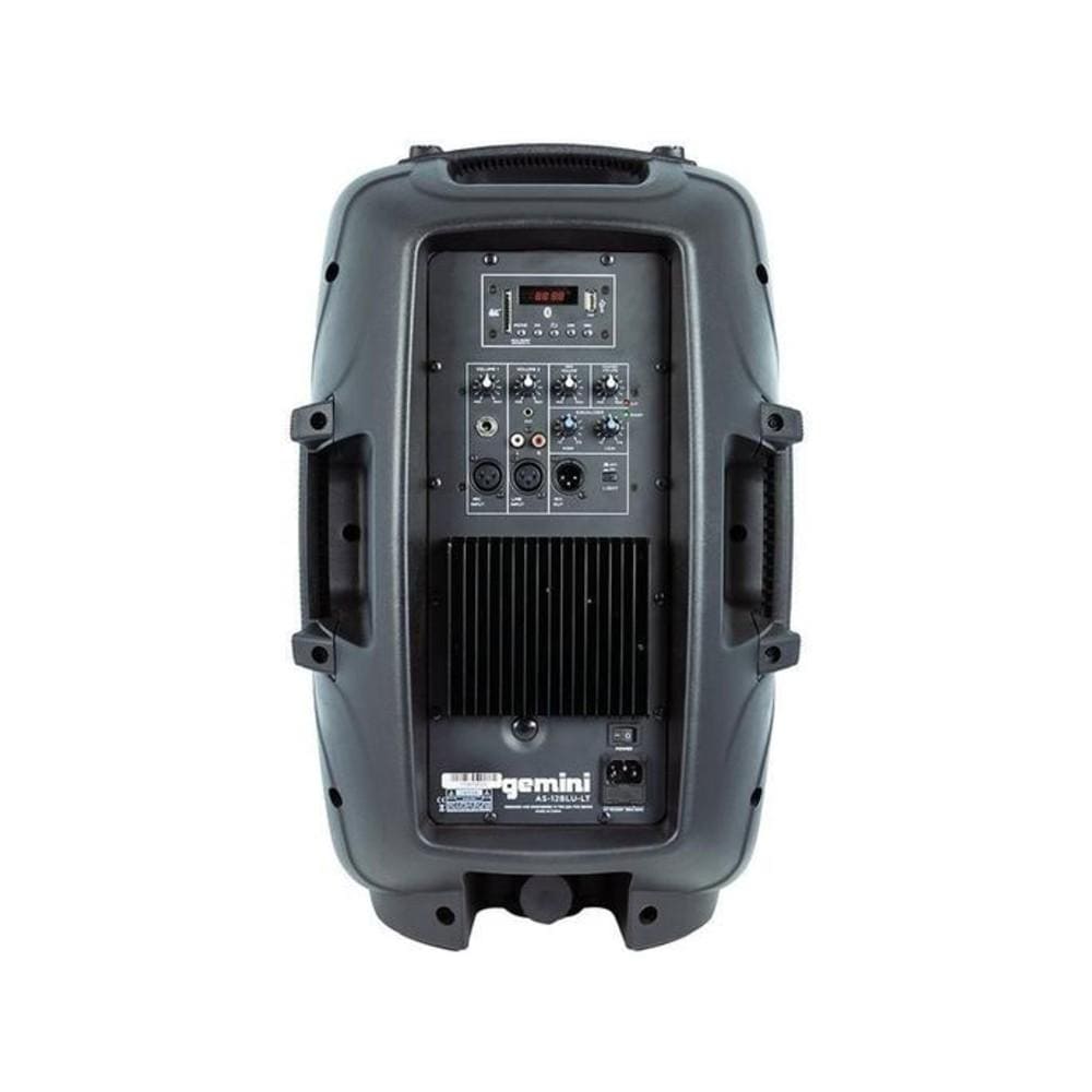 gemini active pa speakers gemini as series multi led bluetooth portable active pa loudspeaker   