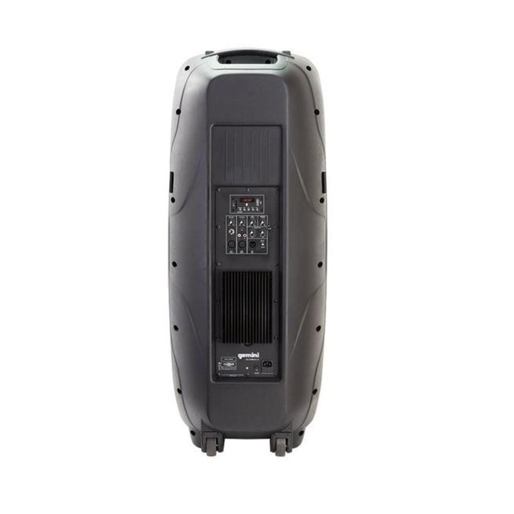 gemini active pa speakers gemini as series professional audio dual 15-inch portable active pa loudspeakers