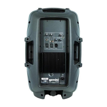 gemini active pa speakers gemini as12p as series 2-way portable active pa loudspeaker