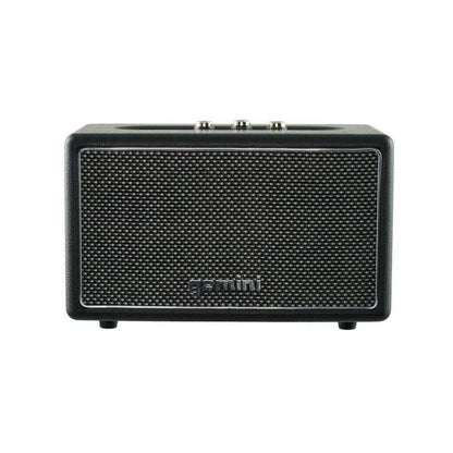 gemini bluetooth speakers black gemini gtr 200 portable retro bluetooth speaker 
