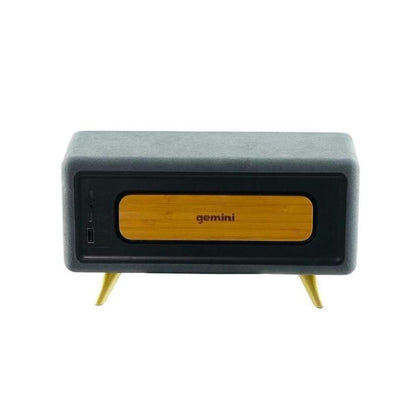 Gemini Bluetooth Speakers Gemini BRS-230 30W Portable Bluetooth Speaker - Bamboo Finish