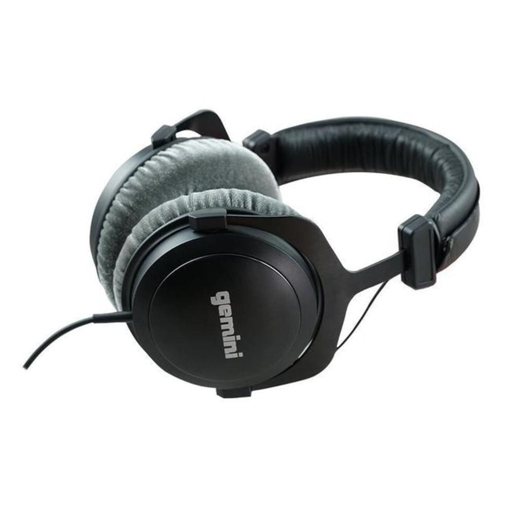 Buy Gemini DJX 1000 Professional Monitoring DJ Headphones Black