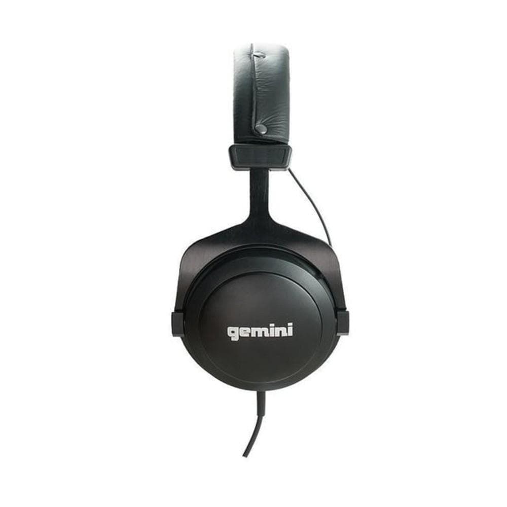 gemini dj headphones gemini djx-1000 professional monitoring dj headphones - black