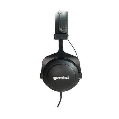 gemini dj headphones gemini djx-1000 professional monitoring dj headphones - black