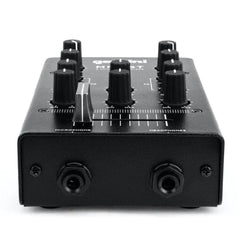 Gemini Dj Mixers Black Gemini MM1BT 2-Channel Professional Analog DJ Mixer With Bluetooth Input