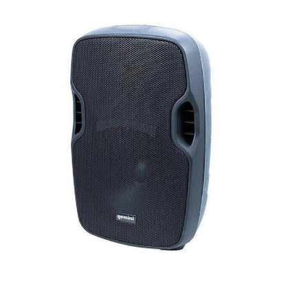 gemini portable pa systems black gemini as 10p 2 way full range powered loudspeaker     