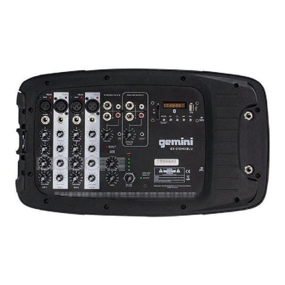 Gemini Portable Pa Systems Gemini Sound ES-210MXBLU Professional Audio Bluetooth Portable PA System