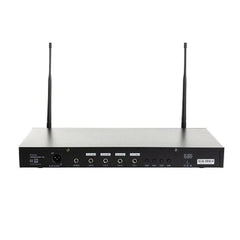 Gemini Wireless Systems Black Gemini UHF 04HL Wireless Microphone System