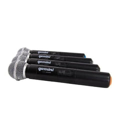 Gemini Wireless Systems Black Gemini UHF 04M Wireless Microphone System