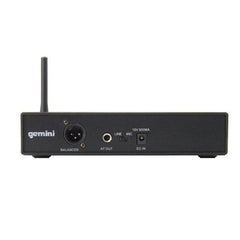 Gemini Wireless Systems Black Gemini UHF 6100M Wireless Microphone System