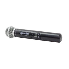Gemini Wireless Systems Black Gemini UHF 6100M Wireless Microphone System