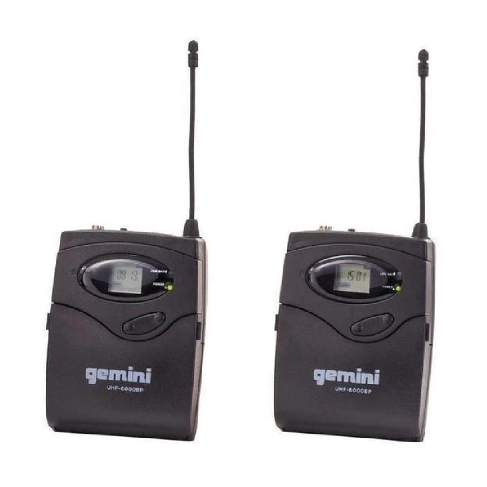 gemini wireless systems black gemini uhf 6200hl wireless microphone system  