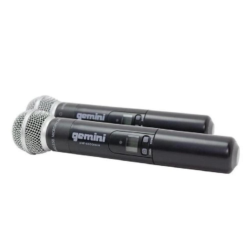 gemini wireless systems black gemini uhf 6200m wireless microphone system   